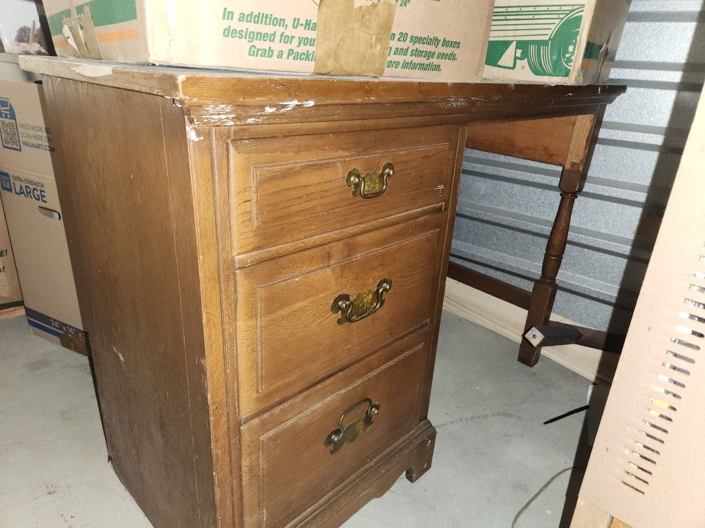 Antique Wooden Desk