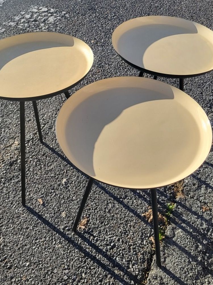 Kate and Laurel Laranya Modern Side Table, 15" x 15" x 22.5" Excellent Sofa End Table and Decorative Accent