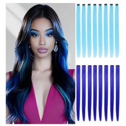 Colored Clip-in Hair Extensions 