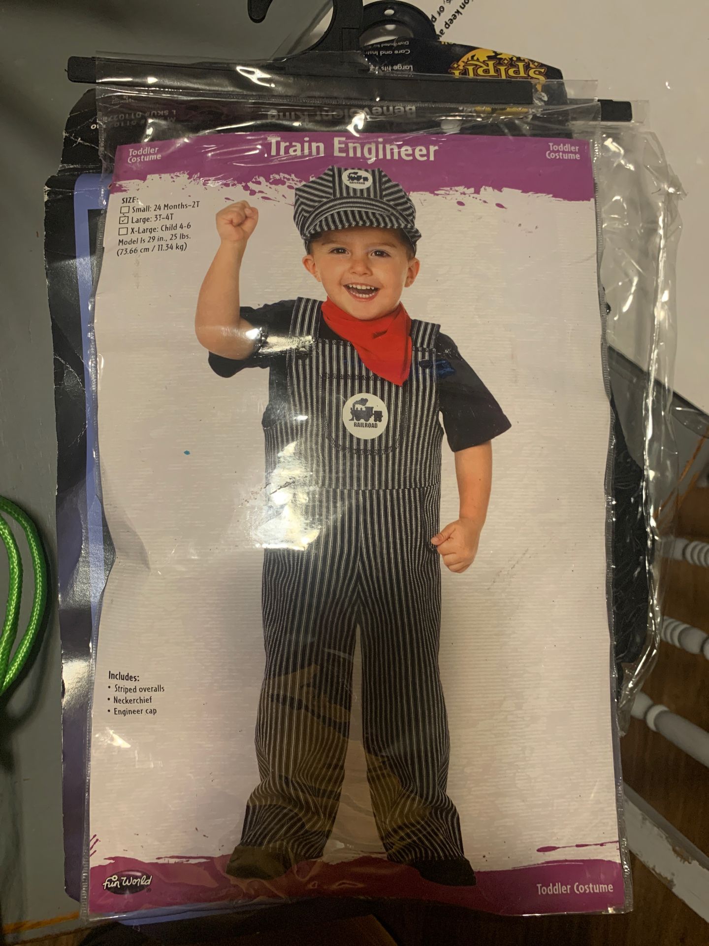 Train engineer costume