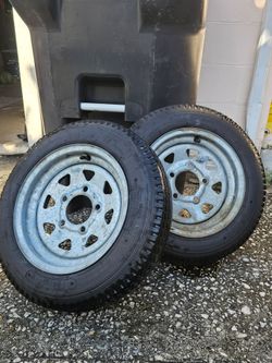 Trailer tires and rims load star tires 4.80 ×12
