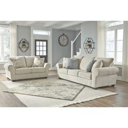 Haisley Sofa and Loveseat (2pc) Set