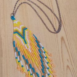BRAIDED PENDANT NECKLACE 