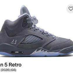 Jordan 5 Wolf Grey GS