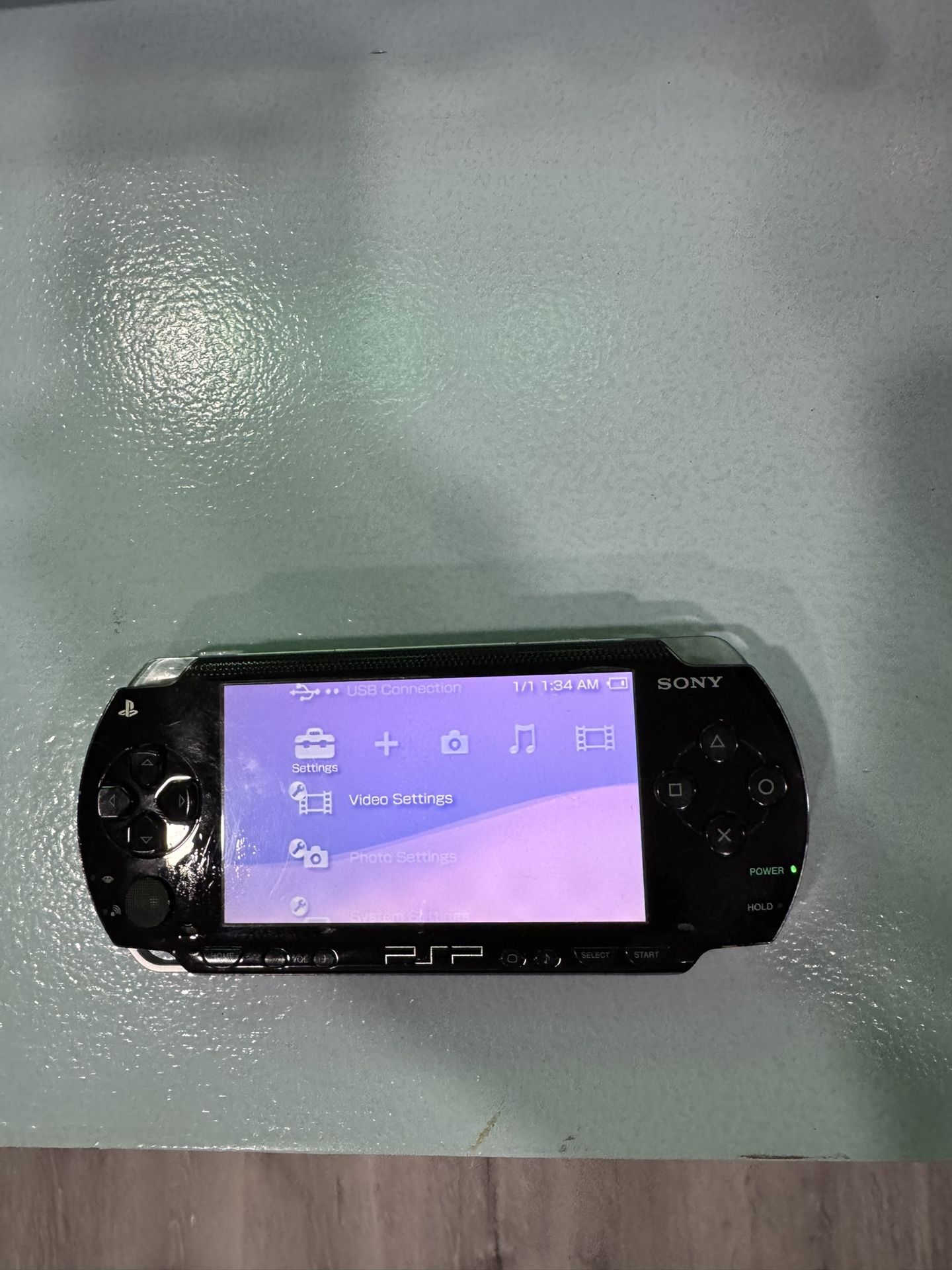 SONY PSP 1000 FAT BOY BLACK
