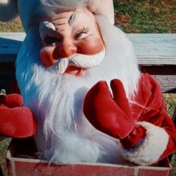 Harold Gale Santa w/Chimney Pepsi Display Vintage