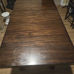 High  Wood Table