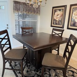 5 Piece Counter Height Dining Set