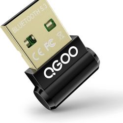 Brand new USB Bluetooth 5.3 Adapter for Desktop PC, Plug & Play Mini Bluetooth EDR Dongle Receiver & transmitter