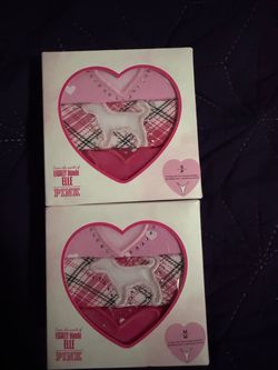 PINK 3-Pack Cotton Thong Panties