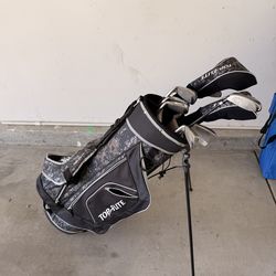 Top flight full golf set.