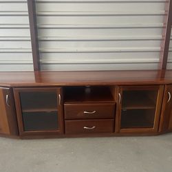 Wood TV stand By Sunrise Furniture 