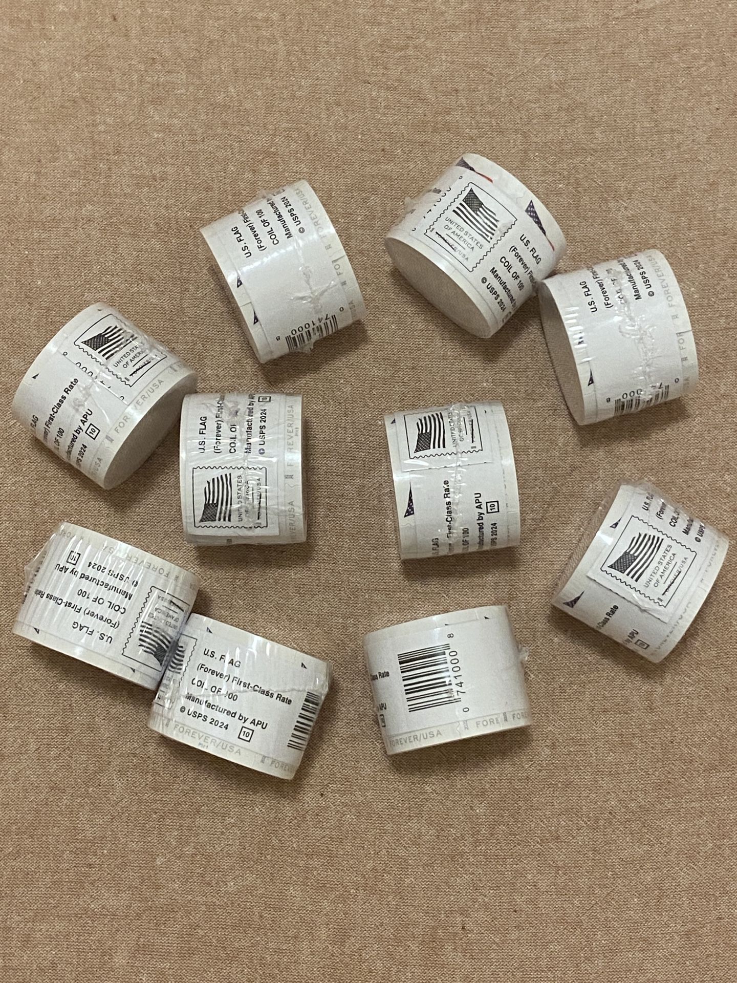 Forever Stamps Us ๐บ๐ธ 2025-10 Rolls