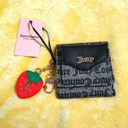 Juicy Couture "Freshly Picked Mini Envelope Flap" Wallet - New