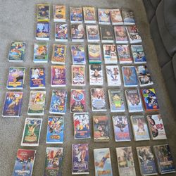 Huge Disney VHS Collection