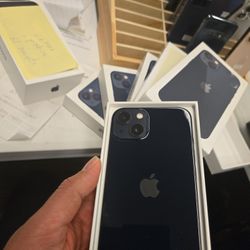 Iphone 13 New Open Box ATT AND CRICKET 128GB 
