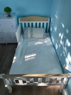 White Toddler Bed