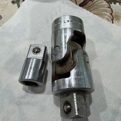 SVA12 Snap-On Adapter Socket 1/2" to 3/4" , Vintage Snap-on 3/4" Drive Universal Joint LV82 Underline