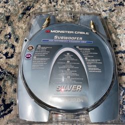 Monster cable Subwoofer Silver 32.8 Ft 