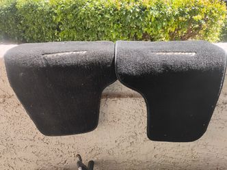 Two Impala rugs for front of driver and passenger