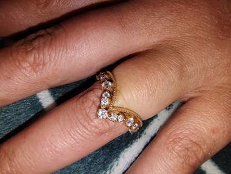 24K 1/4 Carat Diamond Engagement Ring