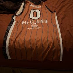 Signed Game Worn Mac Mclung Jersey
