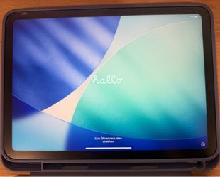 Apple iPad 10th Generation 64gb WiFi  blue with case