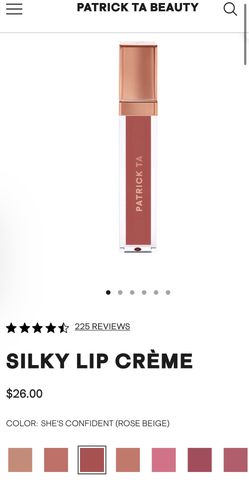 Patrick Ta Silky Lip Crème She’s Confident
