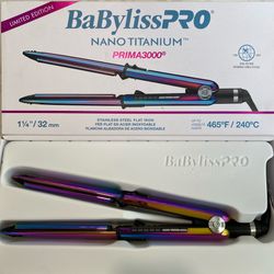 BabylissPro Nano Titanium Flat Iron