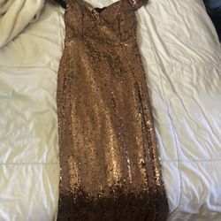 Copper Windsor Dress
