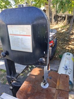 14" Band Saw and delta Scroll saw