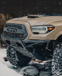 C4 Fabrication Skid Plate Brand New, Powder coated, Toyota Tacoma Gen 3