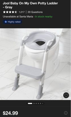 Jool baby potty ladder (Like New)