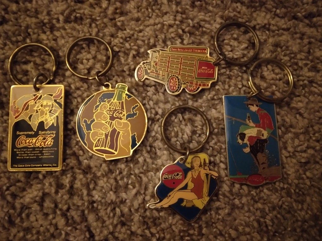 Coca Cola Keychains (5)