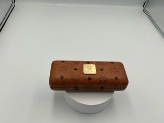 MCM Brown Glasses Case