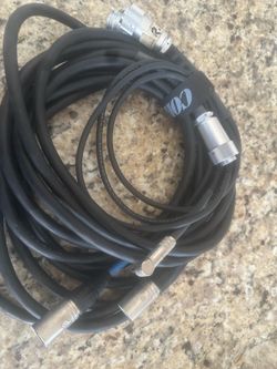 Neutrik audio microphone power cable