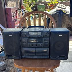 Aiwa boombox
