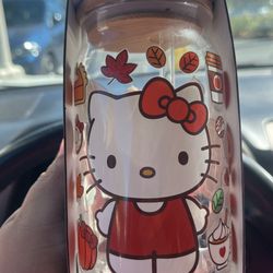Hello Kitty Fall Tumblr With Bamboo Lid
