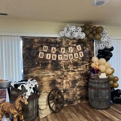 Cowboy Birthday Decor