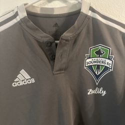 Adidas Seattle Sounders FC Sports Fan Shirts MLS Soccer Size Small