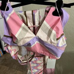 Pucci Halter Pink Top