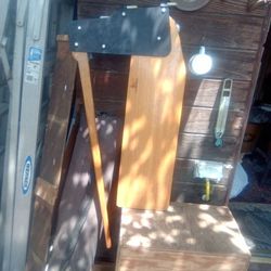 Sail Boat Tiller And Rudder  33.X 9. 