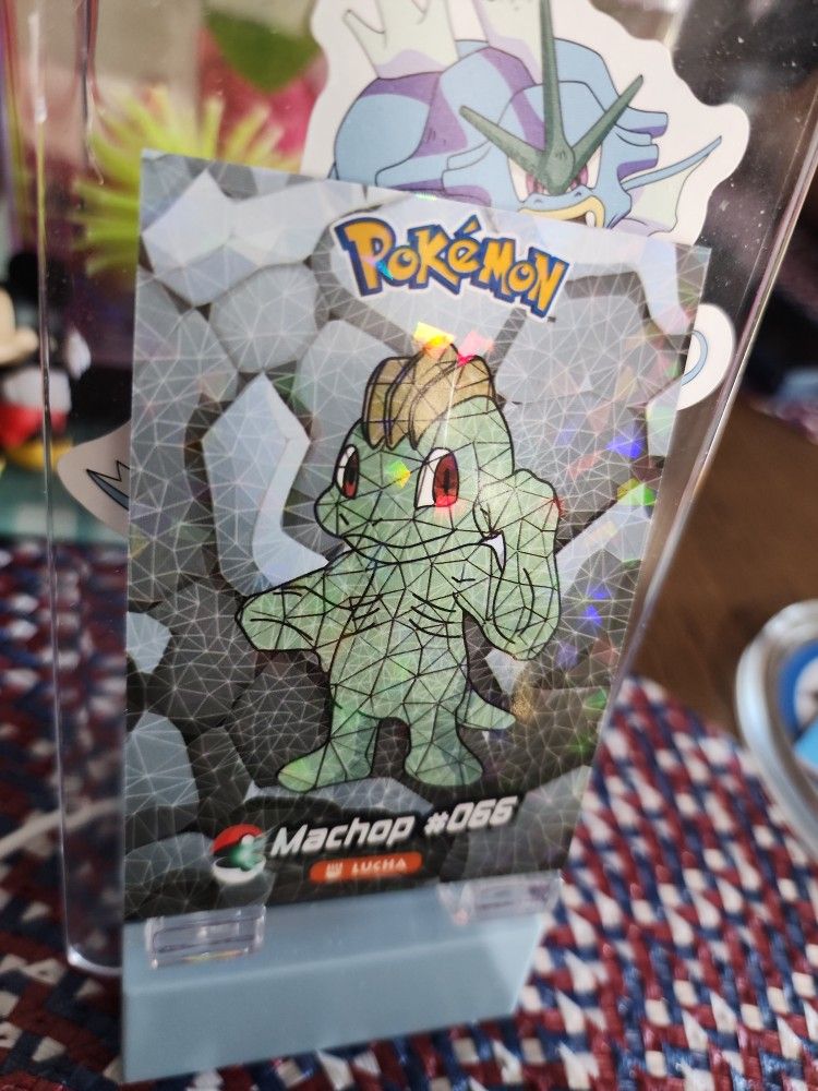 Crystal Pokemon Cards, Machop #066