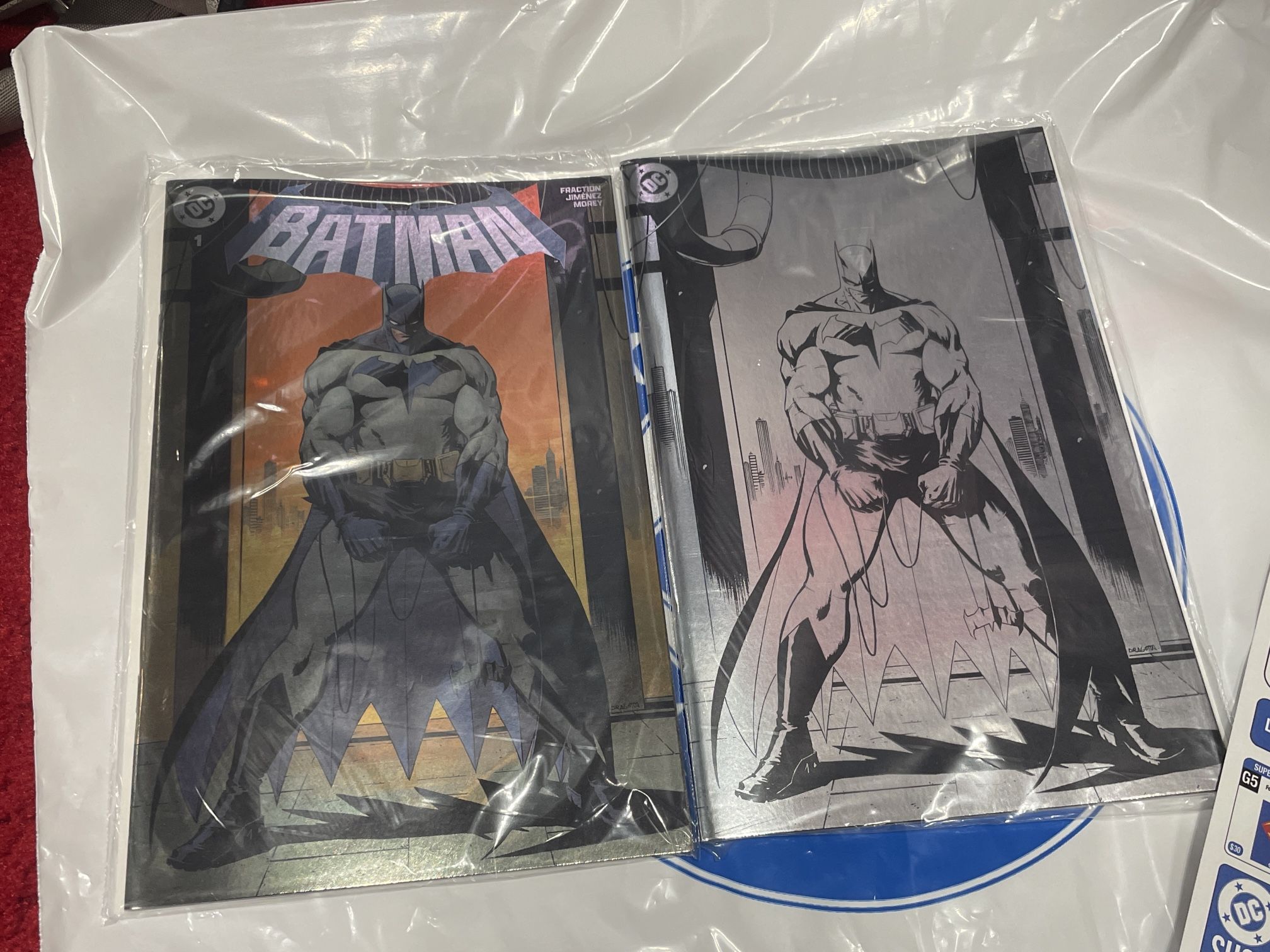 BATMAN #1 NICK DRAGOTTA NYCC EXCLUSIVE FOIL And Black White VARIANT