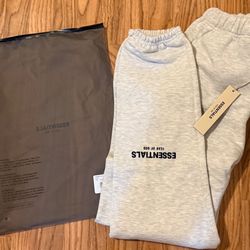 Essentials Oatmeal Pants Size M (Fits Small) Like New