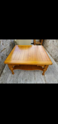 Solid Wood Coffee Table