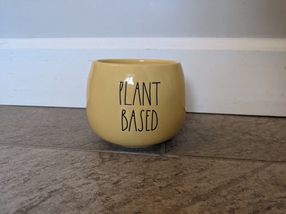 Rae Dunn "Plant Based" Planter Pot