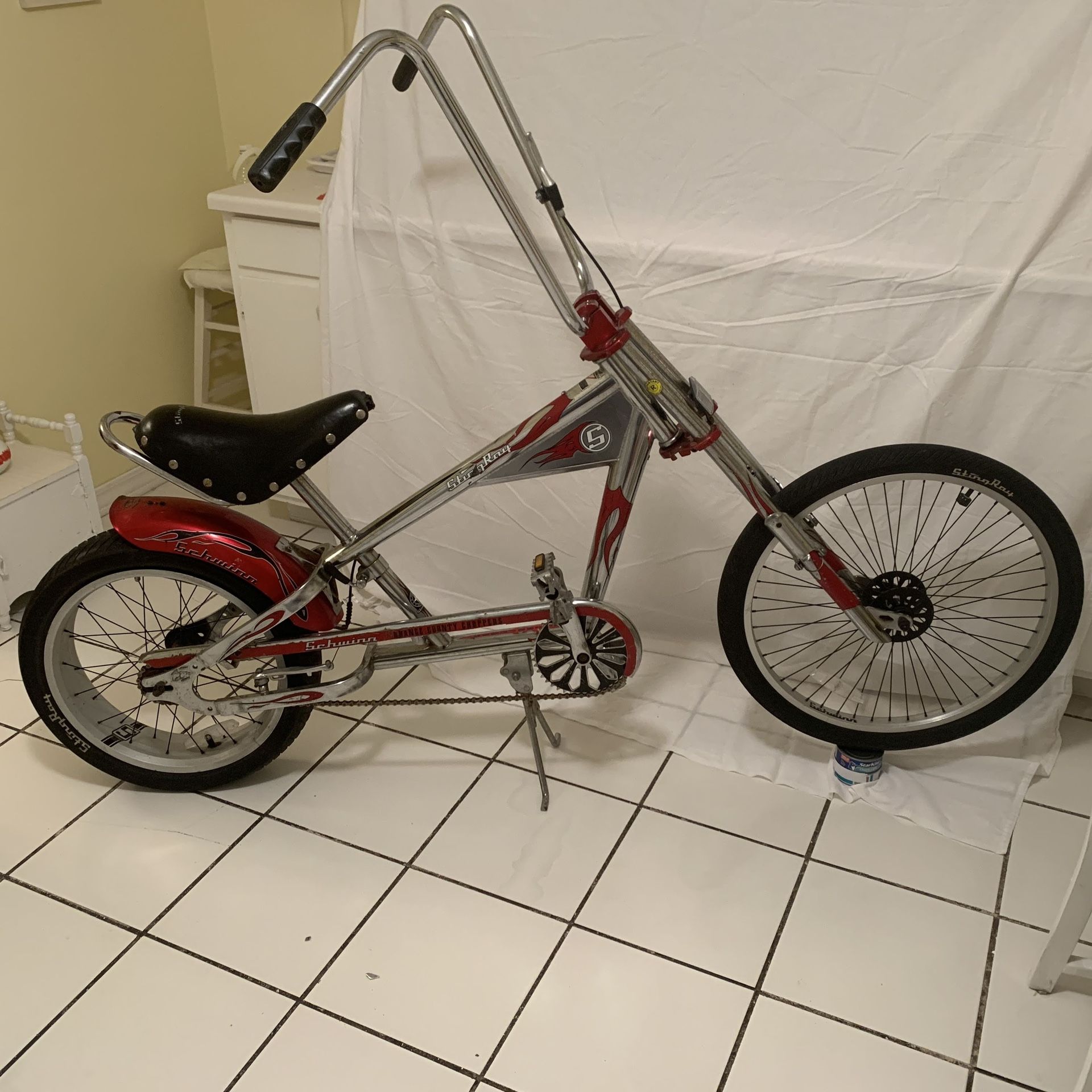 Vintage Schwinn Orange County Choppers Stingray Bicycle Low Rider: Adult Bike