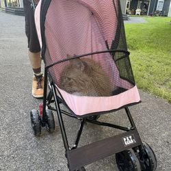 Pet Gear Travel Lite Pet Stroller, Pink