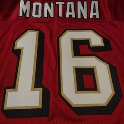 Joe Montana 49ers Reebok Authentic Jersey Size 52 for Sale in St